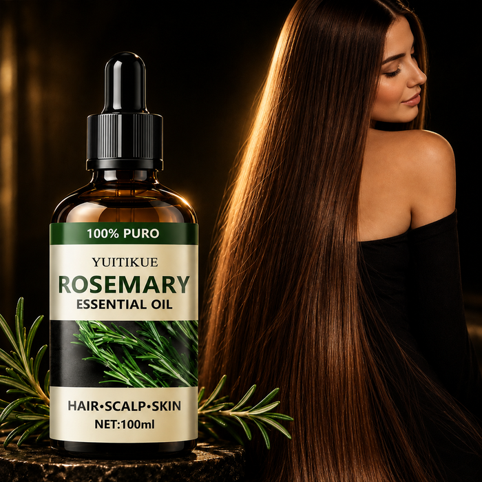 Aceite Capilar Natural de Romero – Nutrición, Brillo y Volumen