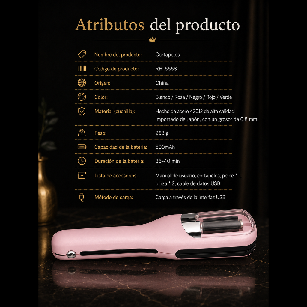 Cortador de Puntas Abiertas Inalámbrico